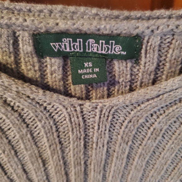 Crop top sweater JUNIORS - Picture 2 of 3